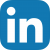 Linkedin icon that represents the social media services Alpha Strategy and Marketing offers